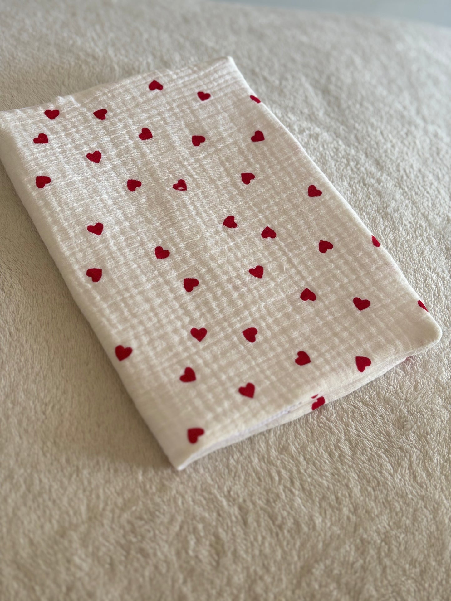 Protège carnet de santé Cœur