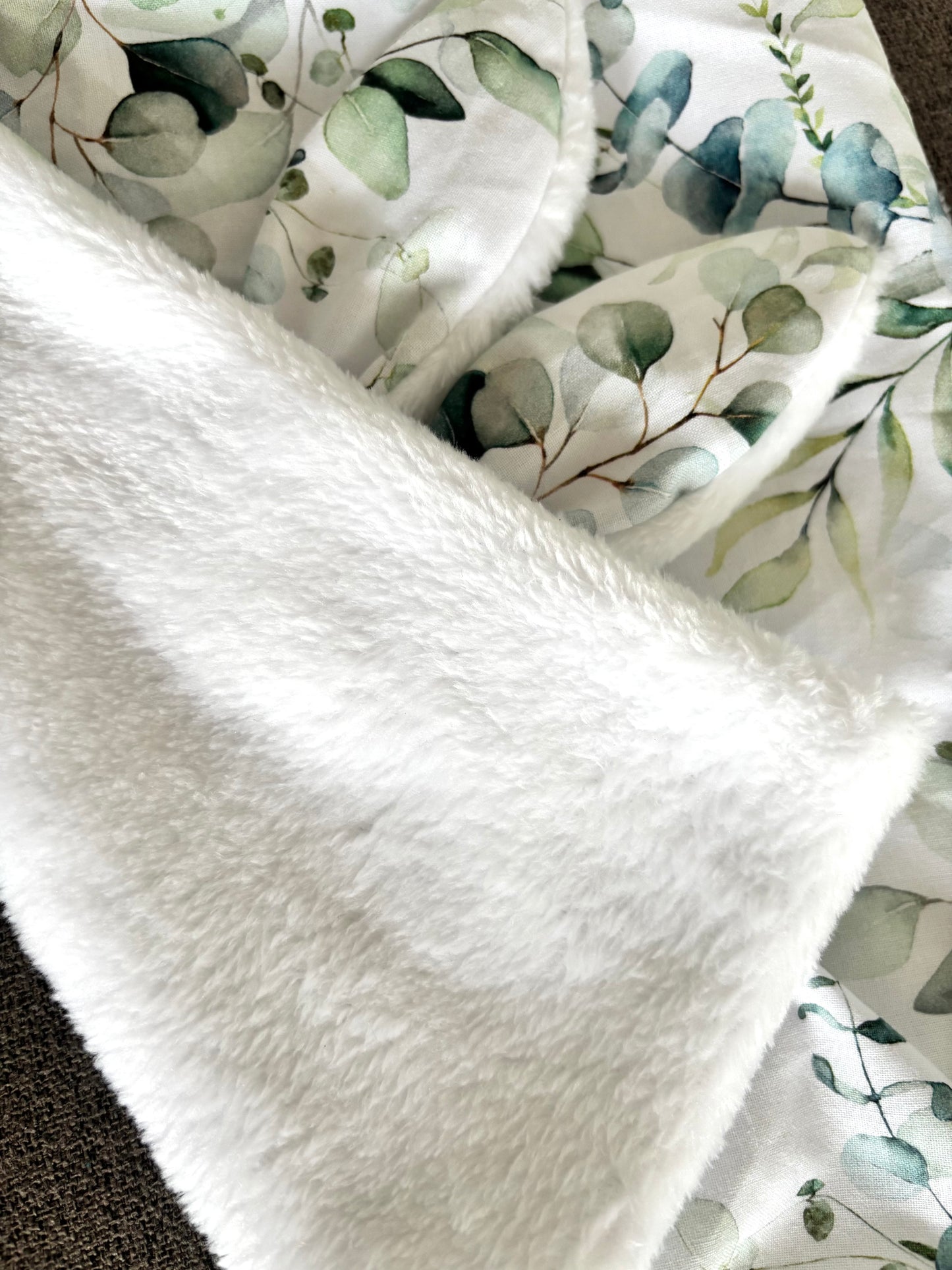 Doudou plat Lapinou Eucalyptus