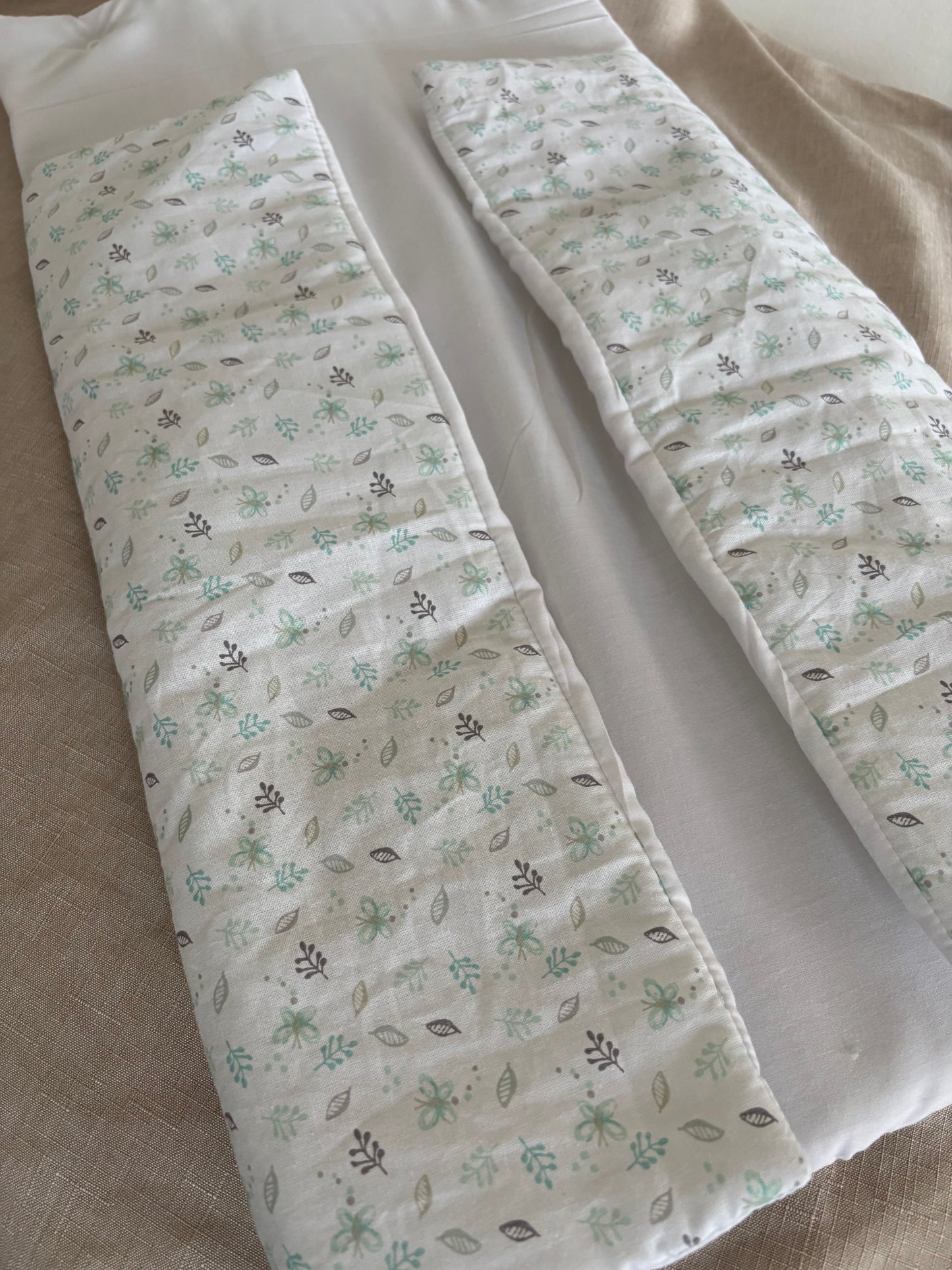 Matelas à langer nomade brin bleu