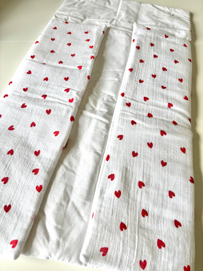 Matelas à langer nomade Cœur