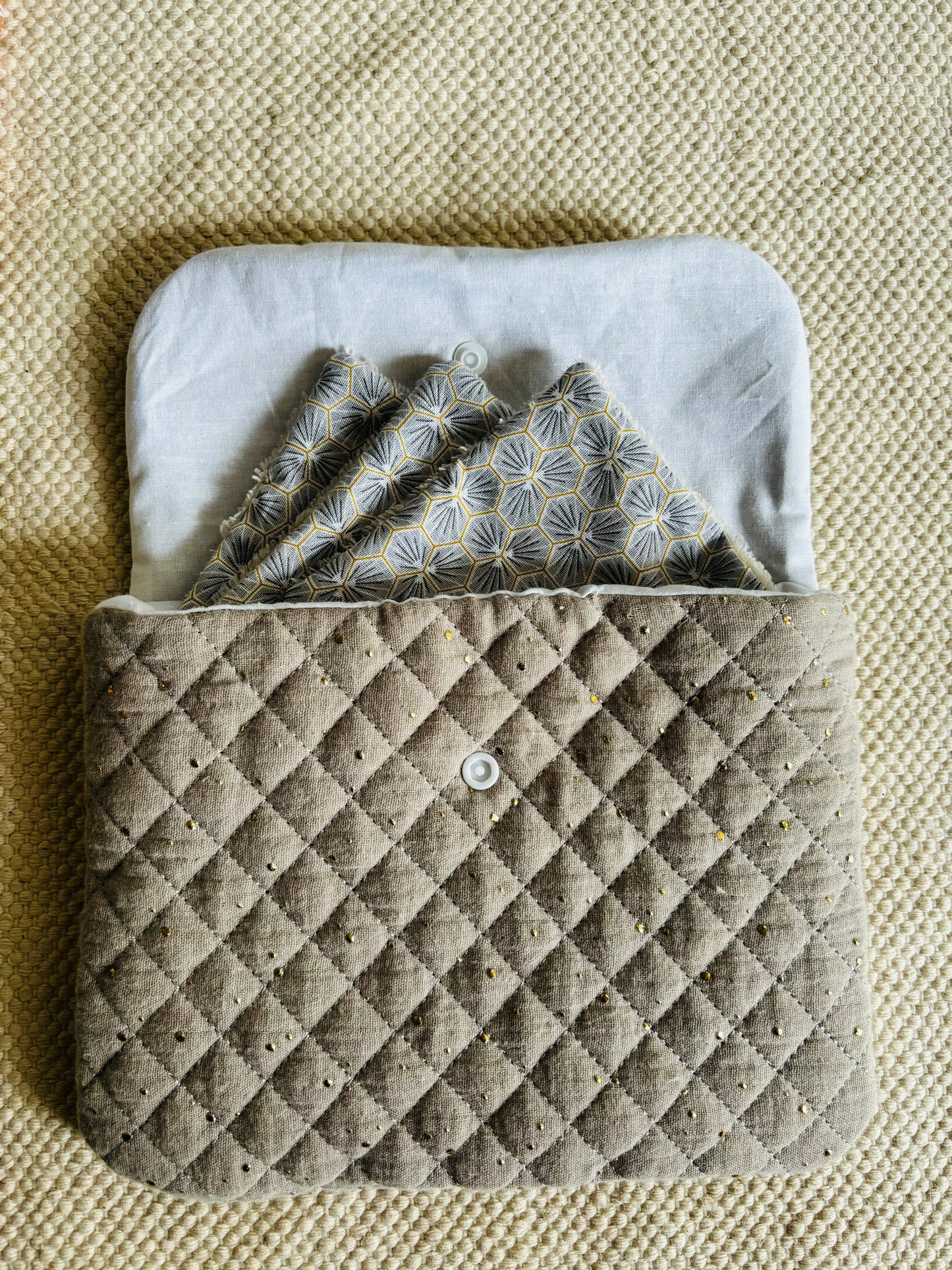 Pochette matelassée