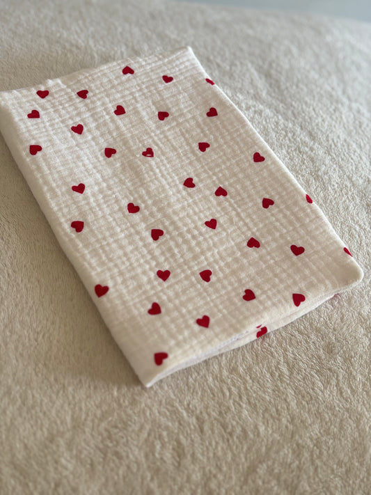 Protège carnet de santé Cœur