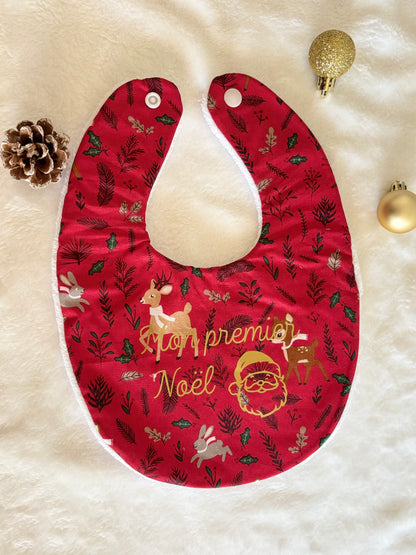 Bavoirs premier Noël Rouge