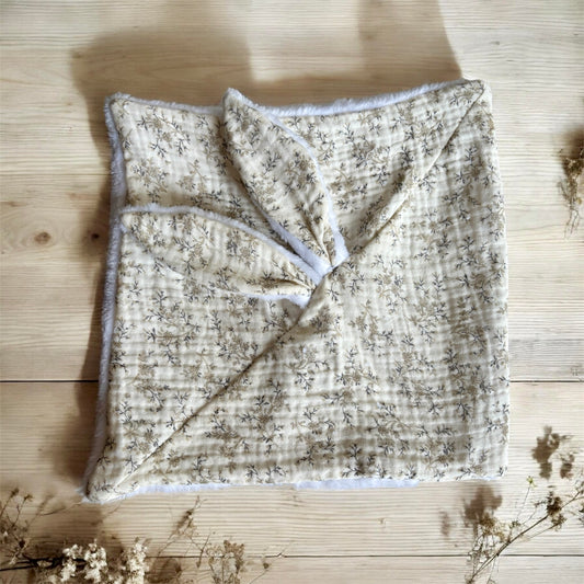 Doudou plat Lapinou Ivoire