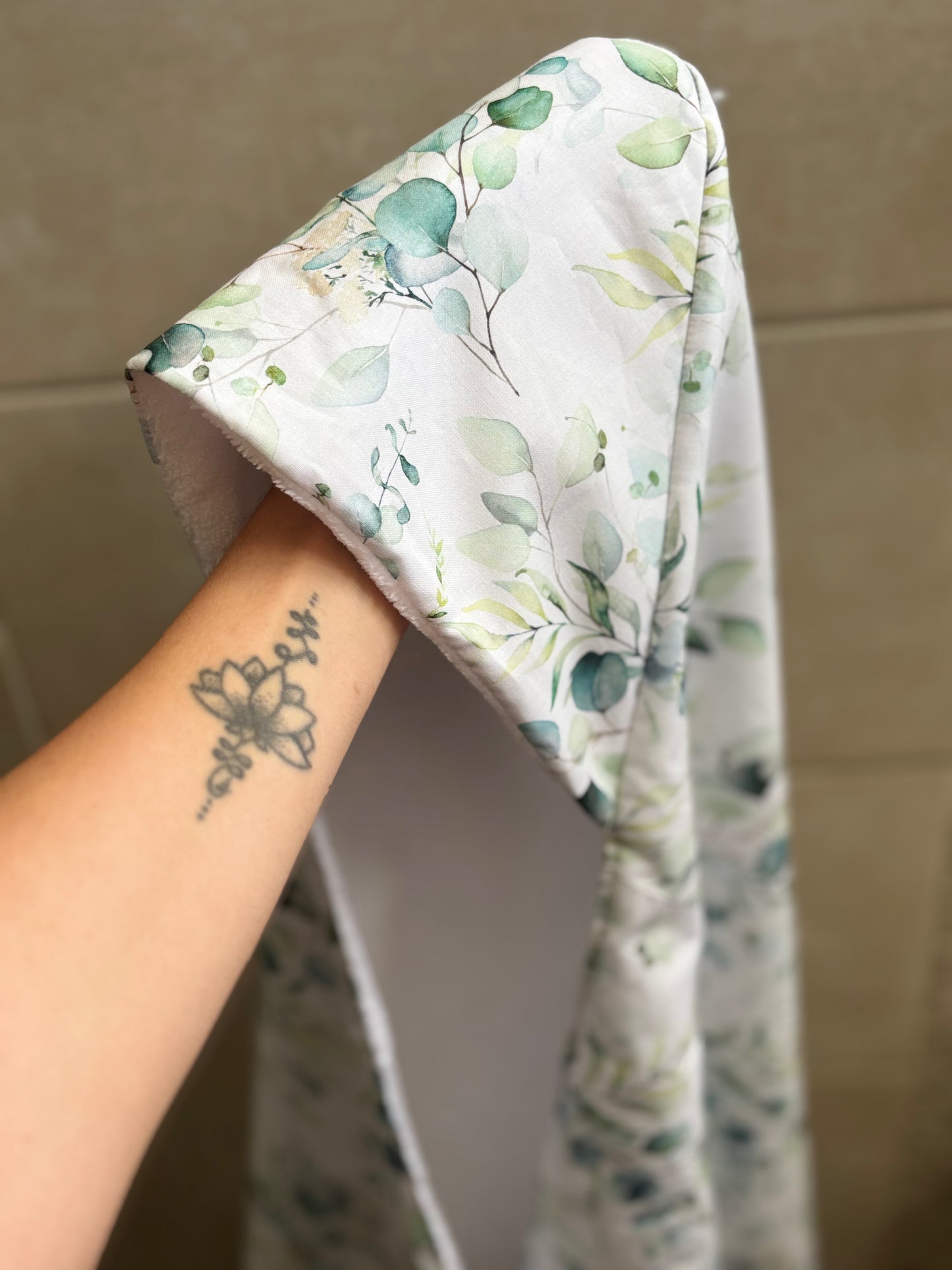 Cape de bain Eucalyptus