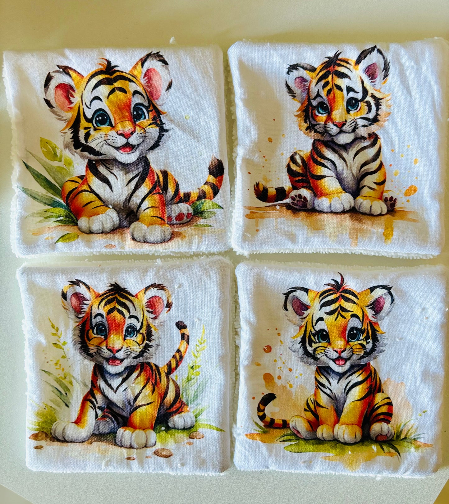 Lingettes tigre