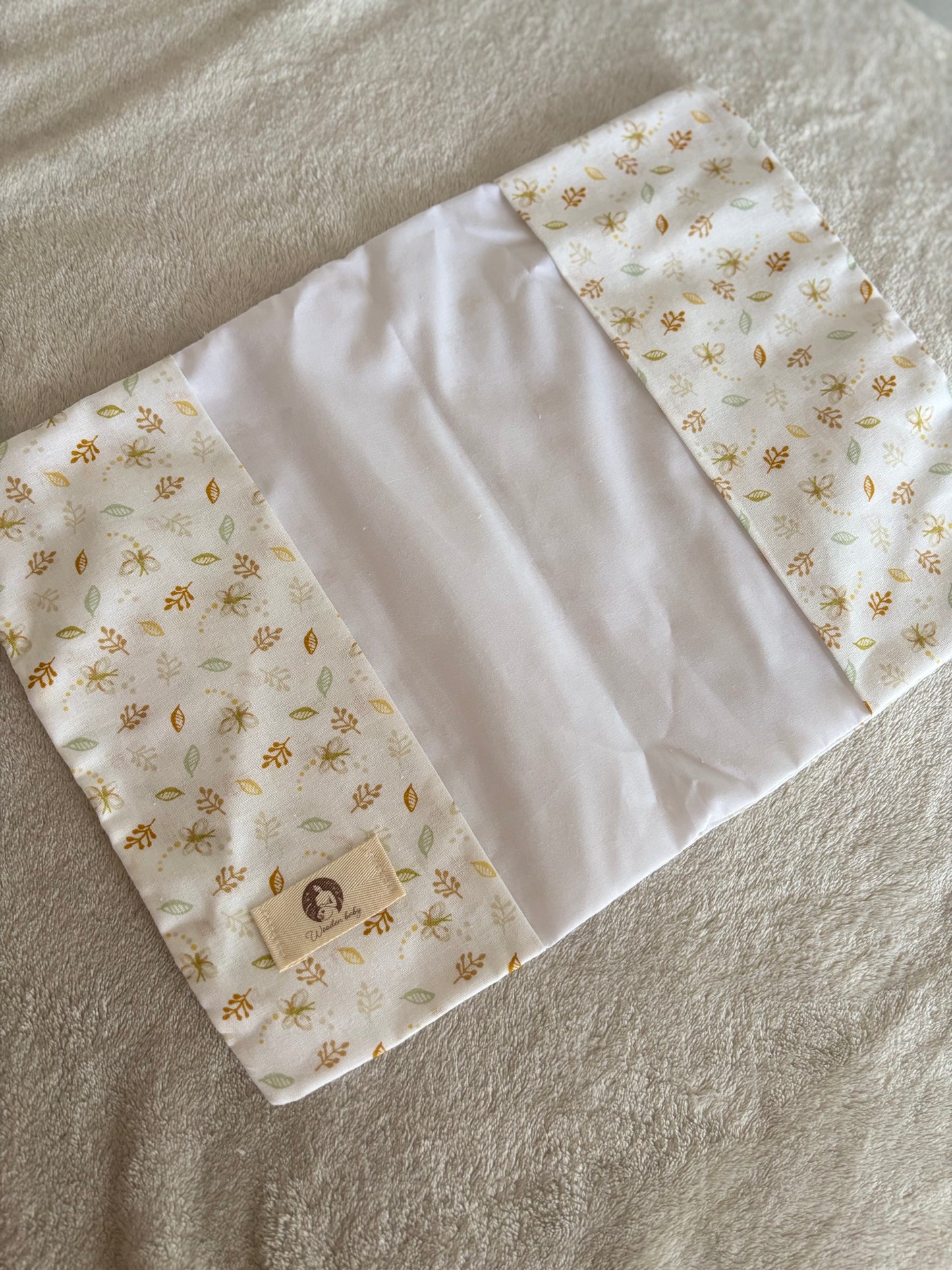 Protège carnet de santé Brin jaune