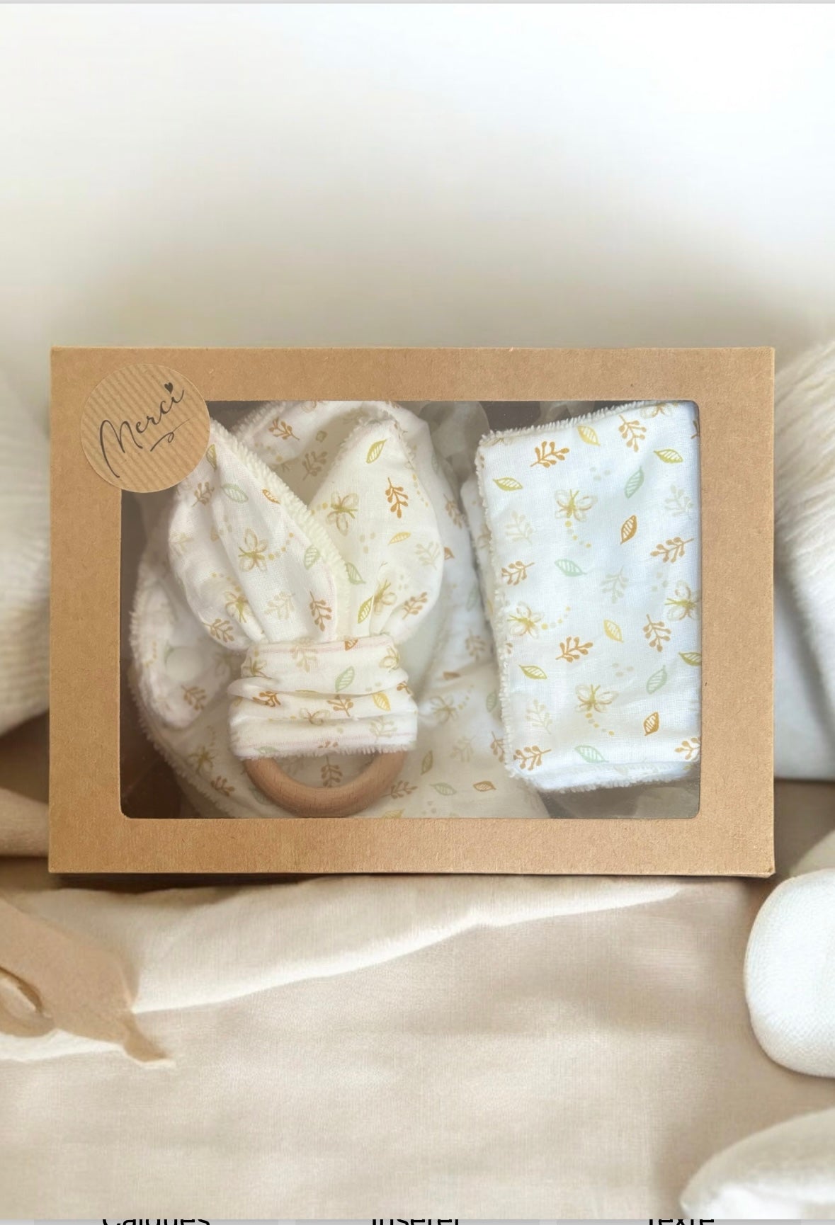 Cadeau naissance Brin jaune