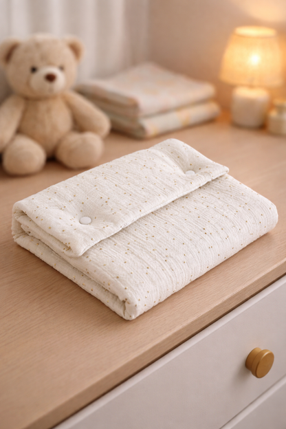 Matelas à langer nomade beige