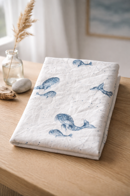 Protège carnet de santé baleine 1