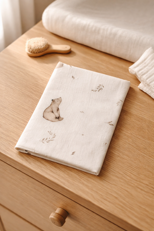 Protège carnet de santé Ours