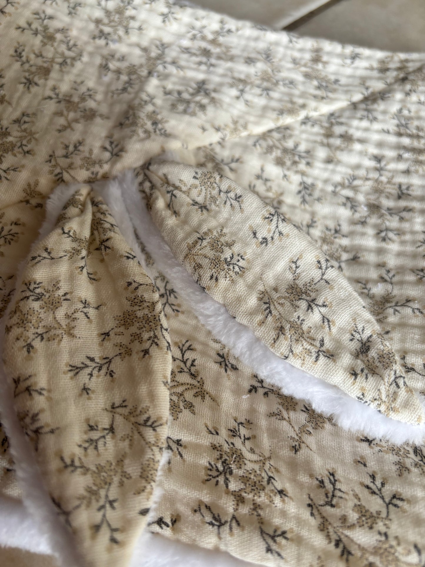 Doudou plat Lapinou Ivoire