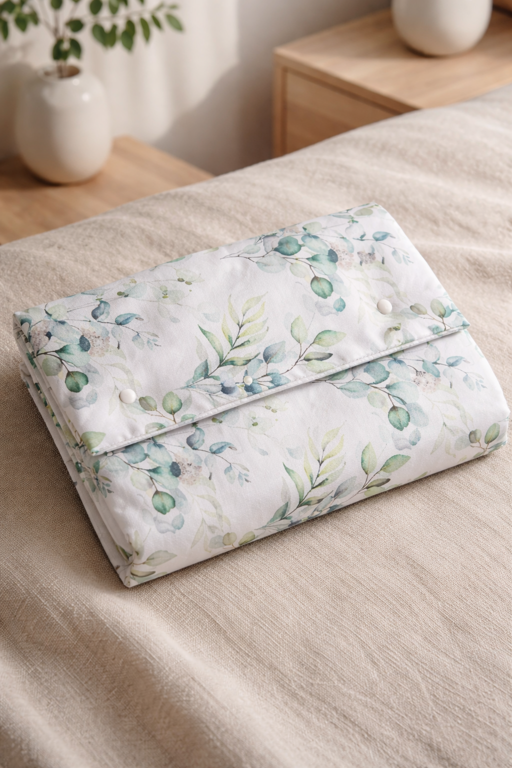 Matelas à langer nomade Eucalyptus