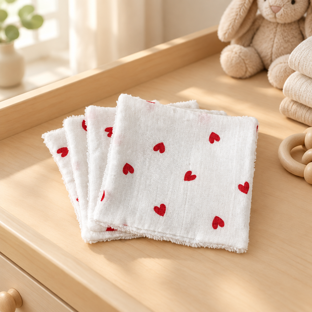 Lingettes Coeur