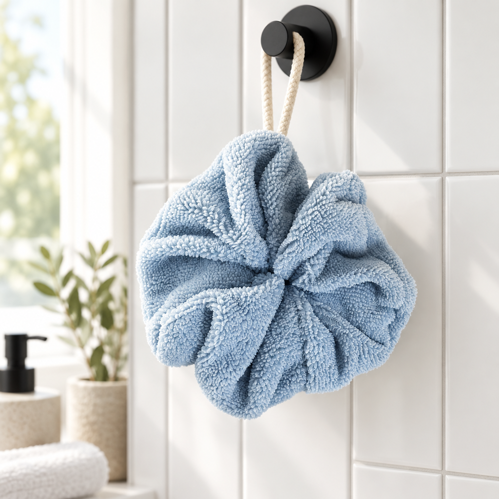 Fleur de douche lavable